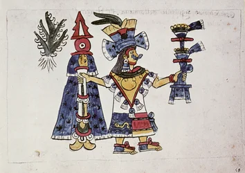 La déesse Mayahuel, du Codex Magliabechiano